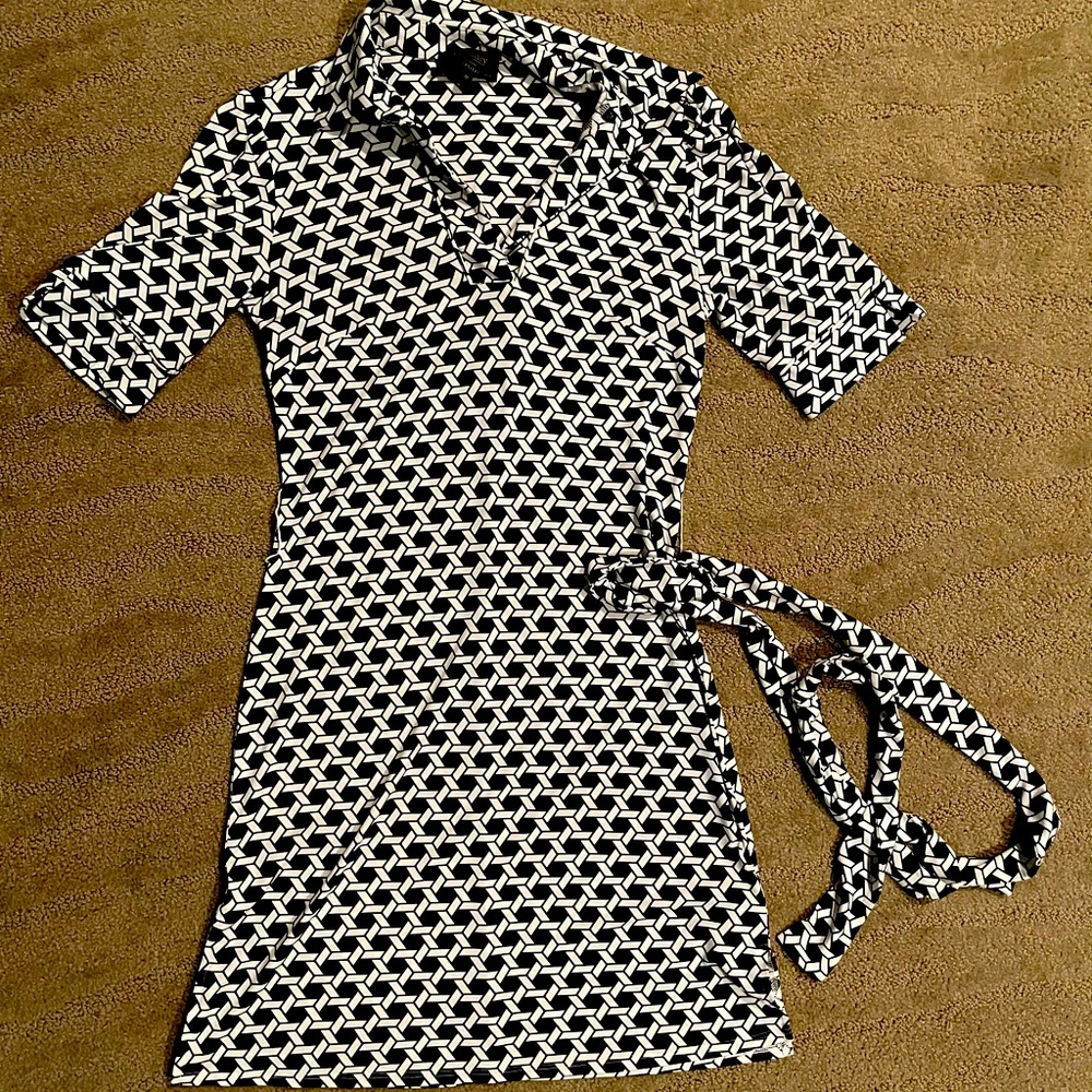 Laundry Tie dress